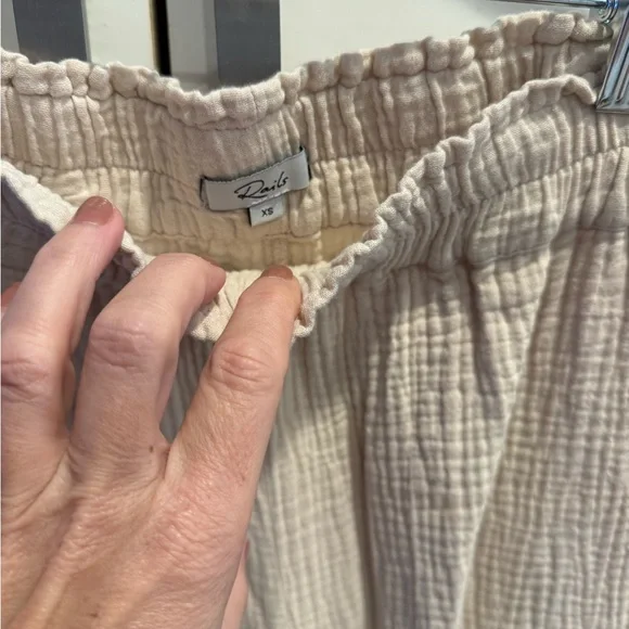 Rails Textured Top and Pants Set in Cream - Picture 4 of 6